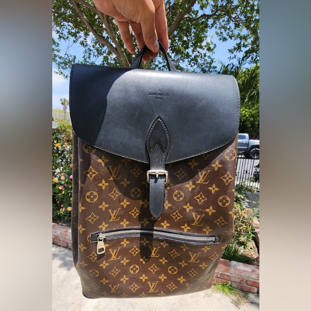 Louis Vuitton Monogram Macassar Palk Backpack